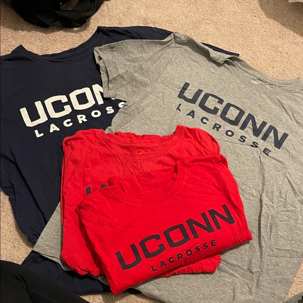 UCONN Lacrosse T-Shirts Bundle